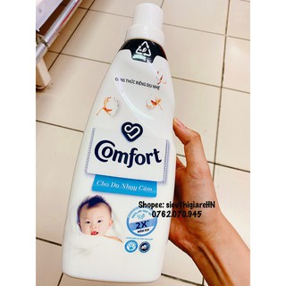 Nước xả vải Comfort đậm đặc cho da nhạy cảm chai 800ml
