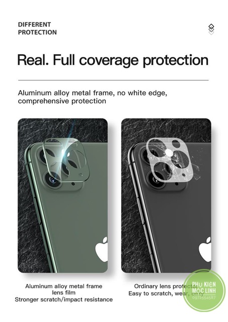 ⚡️CHÍNH HIỆU TOTU⚡️ BỌC BẢO VỆ VÀNH VÀ KÍNH CAMERA IPHONE 11 / PRO / MAX