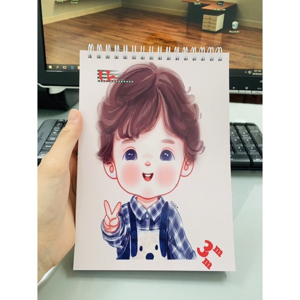 Sổ luyện chữ đẹp kích thước a5