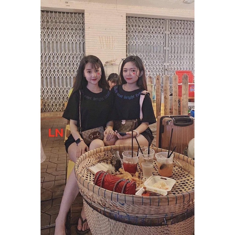 Áo phản quang vòng cổ dark ngắn tay LN12