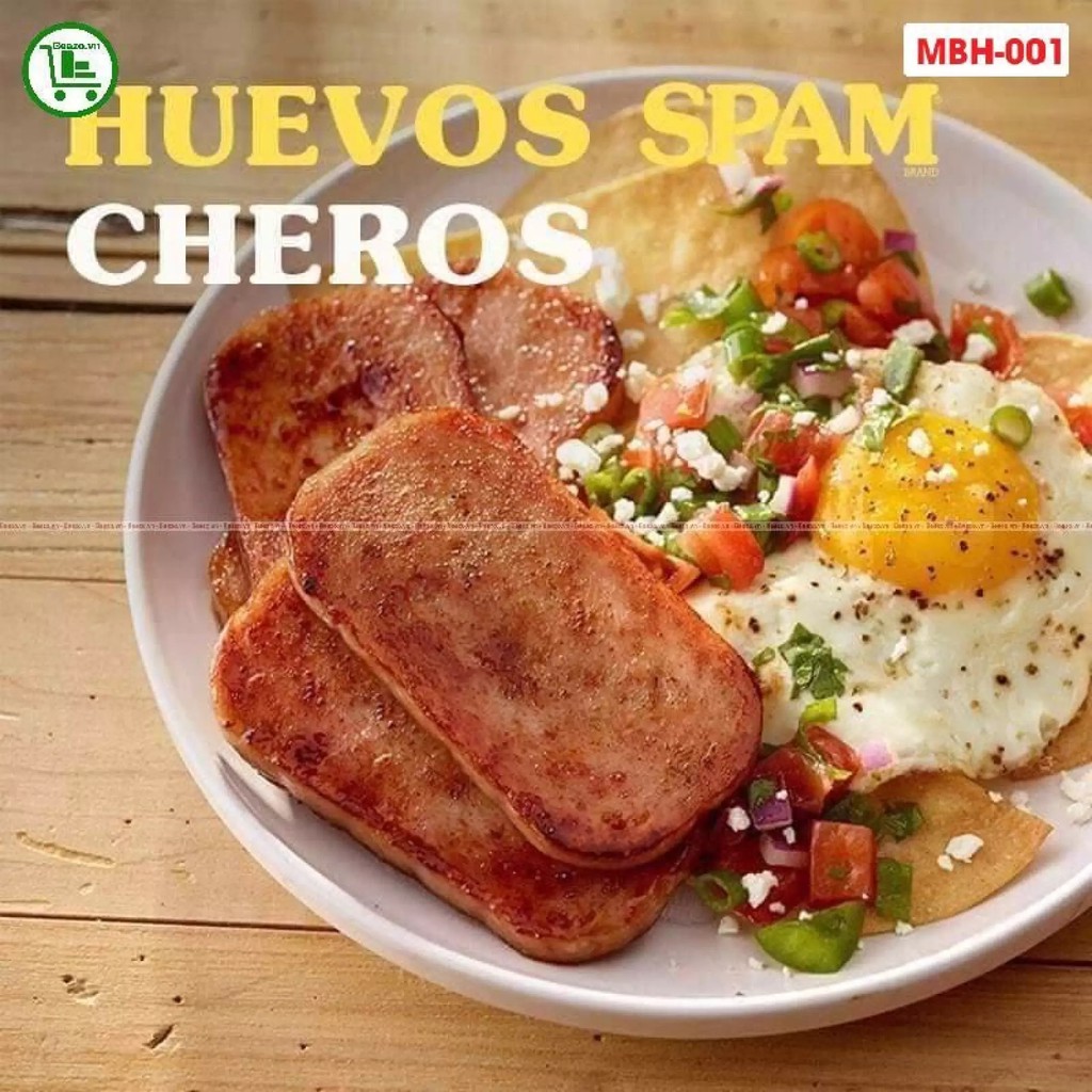 Thịt Hộp Spam Luncheon Meat Lotte Hàn Quốc Nhập Khẩu 340gr_SIÊU CHẤT LƯỢNG