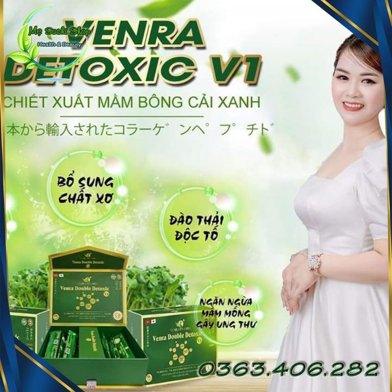 Thải độc Venra Double Detoxic V1 - Thải độc kép Venra Detoxic V1 - VENRA PHARMA