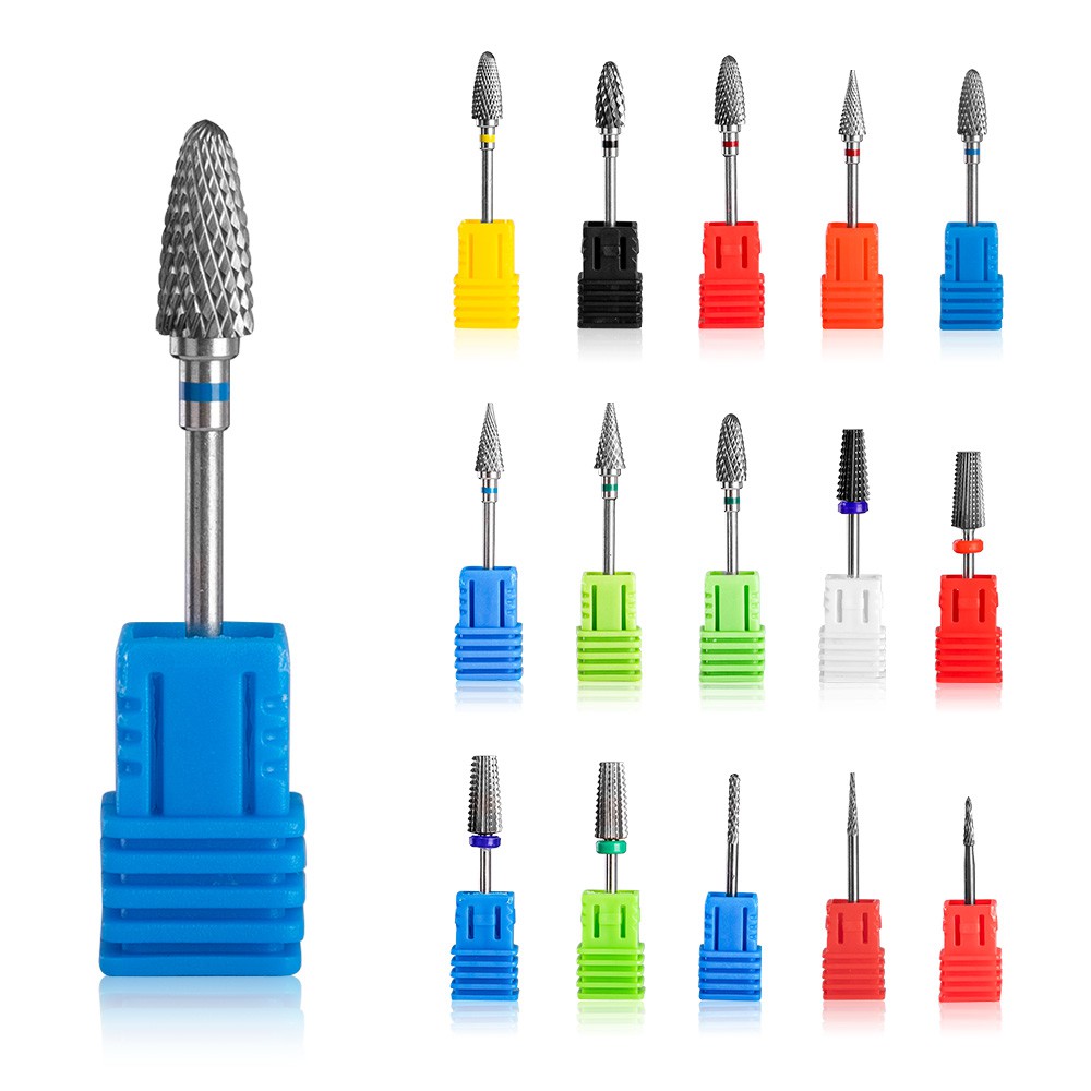 Đầu Mài Móng Tay Bằng Thép Vonfram  2.35 mm. 1 Cái