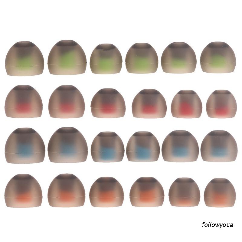 Set 3 Cặp Nút Tai Nghe Thay Thế Bằng Silicon Mềm Size S / M / L