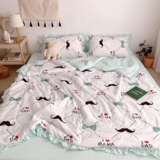 Bộ ga cotton đũi full mền ( 22 mẫu)