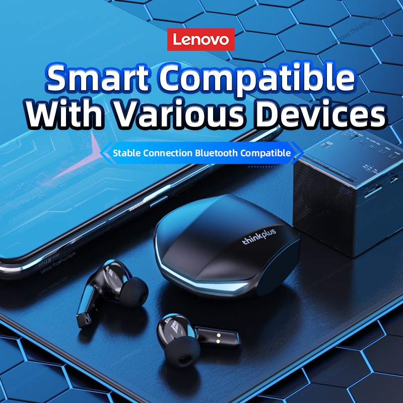 Tai Nghe Nhét Tai Bluetooth 5.3 Chống Nước Chất Lượng Cao Cho Lenovo GM2 PRO