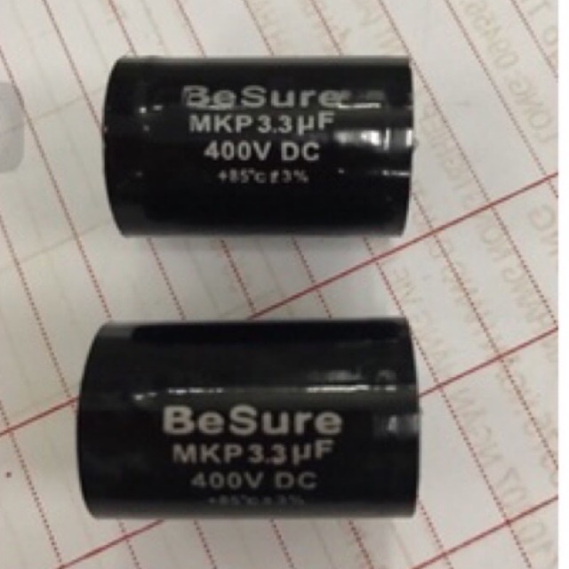 2   Tụ    phân    tần     loa  3.3uf   400V
