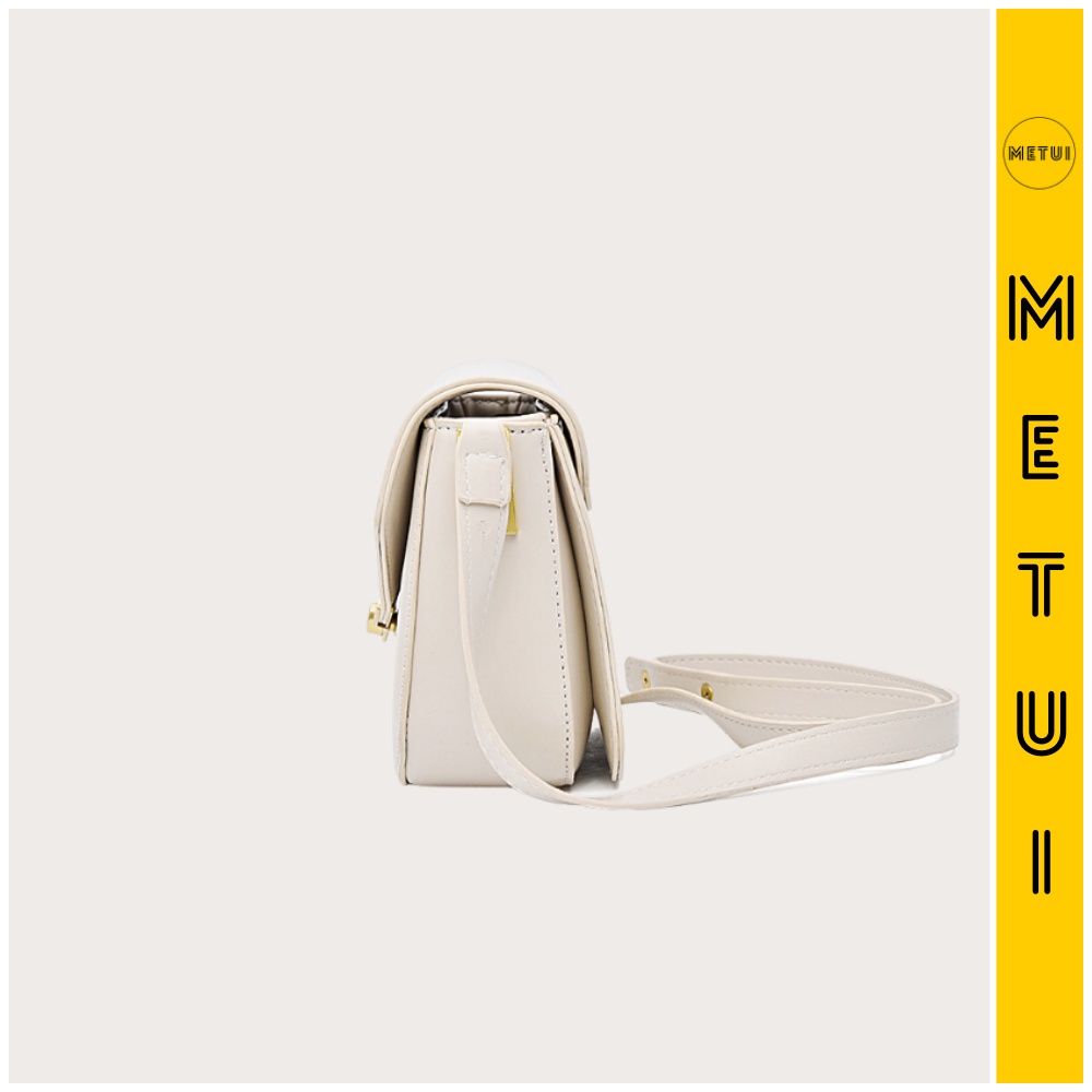 Túi xách nữ METUII túi đeo chéo cao cấp thiết kế trẻ trung kèm họa tiết đẹp mắt M53