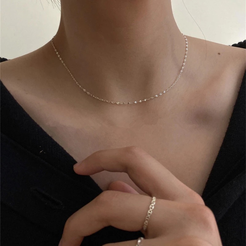 Vòng cổ Bằng Thép Không Gỉ Thời Trang C026 Dành Cho Nữ