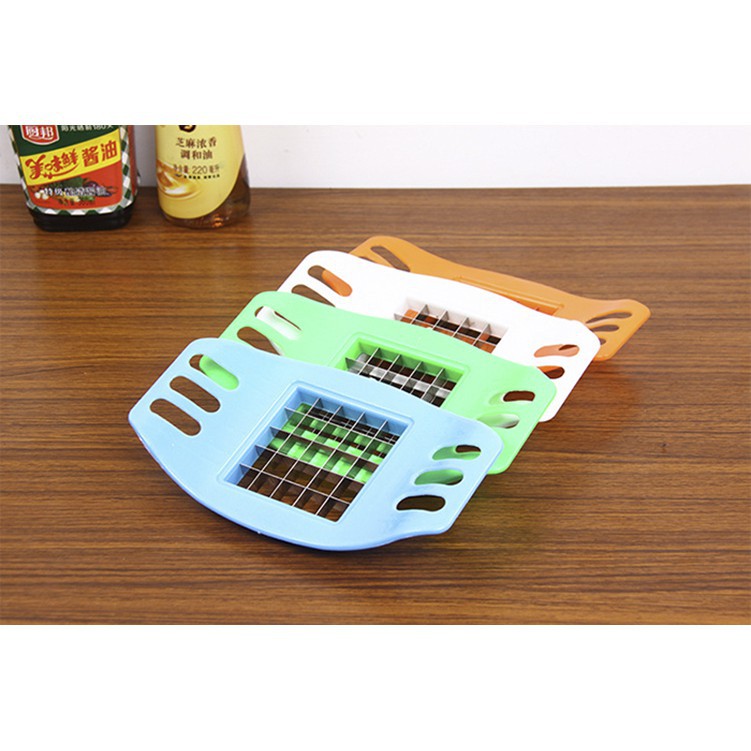 [Tổng Kho Sỉ] Dụng Cụ Cắt Bổ Khoai Tây Chiên 25 THANH, Dao Thái Cắt Nhanh Chóng, Hiệu Quả