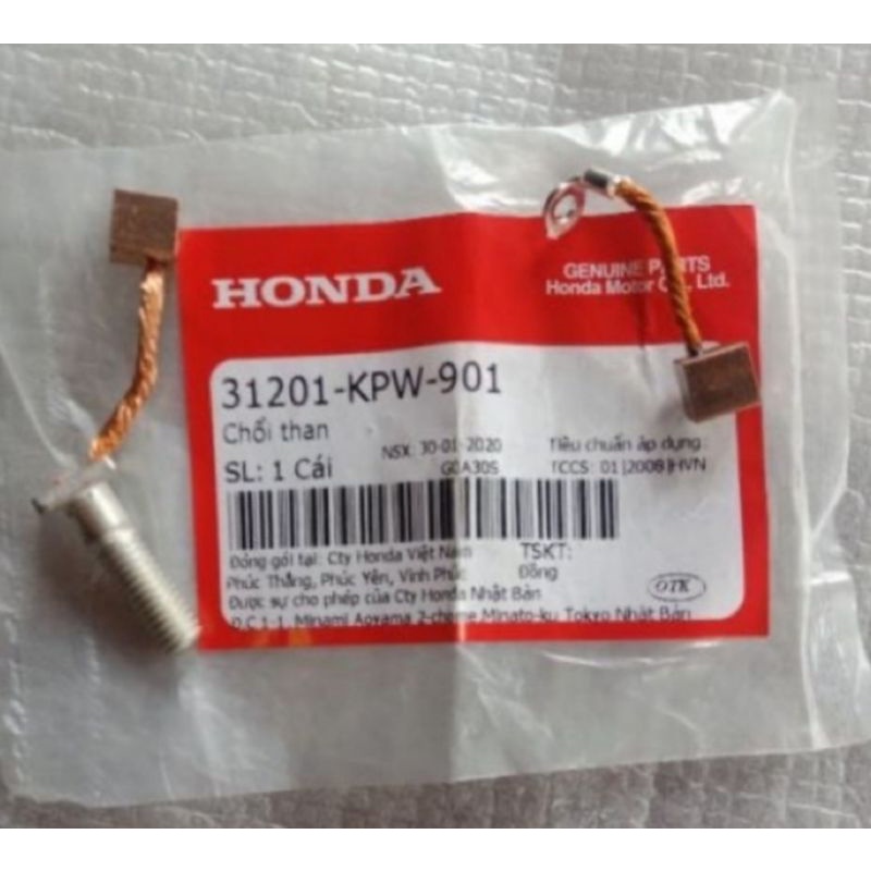 Chổi than đề zin new 100% dùng cho xe Winner/ Funeo/ future 125