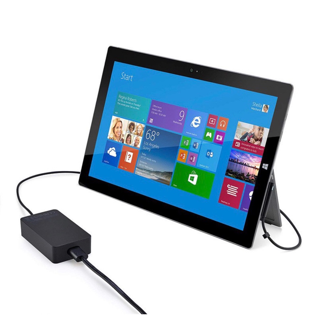 Sạc Microsoft Surface Pro 3 4 5 6 7 / Go / Book 15v-4A/15-2.58A