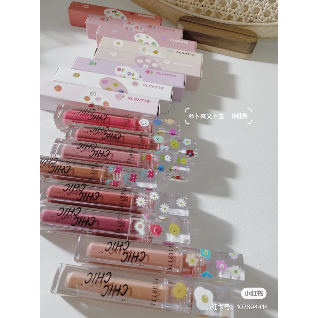 [FLORTTE] Son kem bóng Flortte Chic Chic