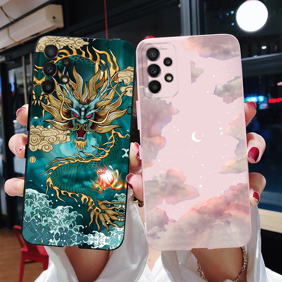 Ốp Điện Thoại Mềm In Hình Rồng Cá Tính Cho Samsung Galaxy A23 Samsung A23 SM-A235F A 23 2022