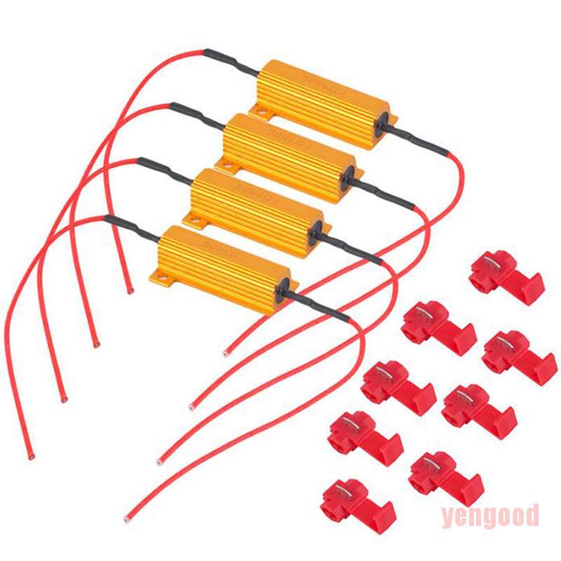 Set 4 Điện Trở Tải 50w 6 Ohm Chuyên Dụng Cho Đèn Led