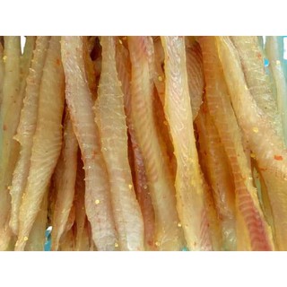 Khô cá lóc phi lê xẻ sợi, không da, không xương, nửa kg 149k