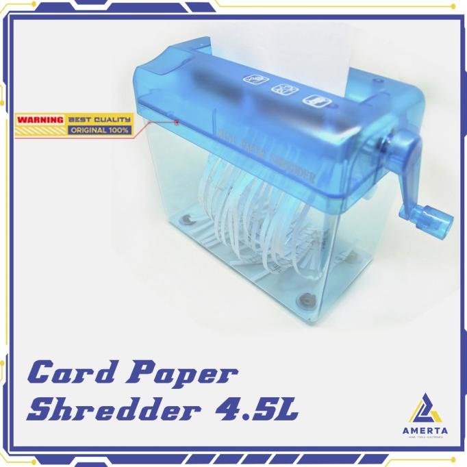 Máy Hủy Đĩa CD Cầm Tay Dung Tích 4.5l Tiện Dụng