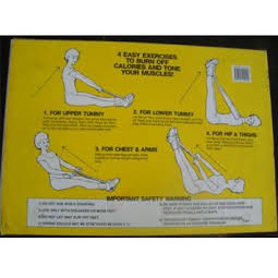 Dây kéo lò xo Tummy trimmer dụng cụ tập eo giảm mỡ bụng