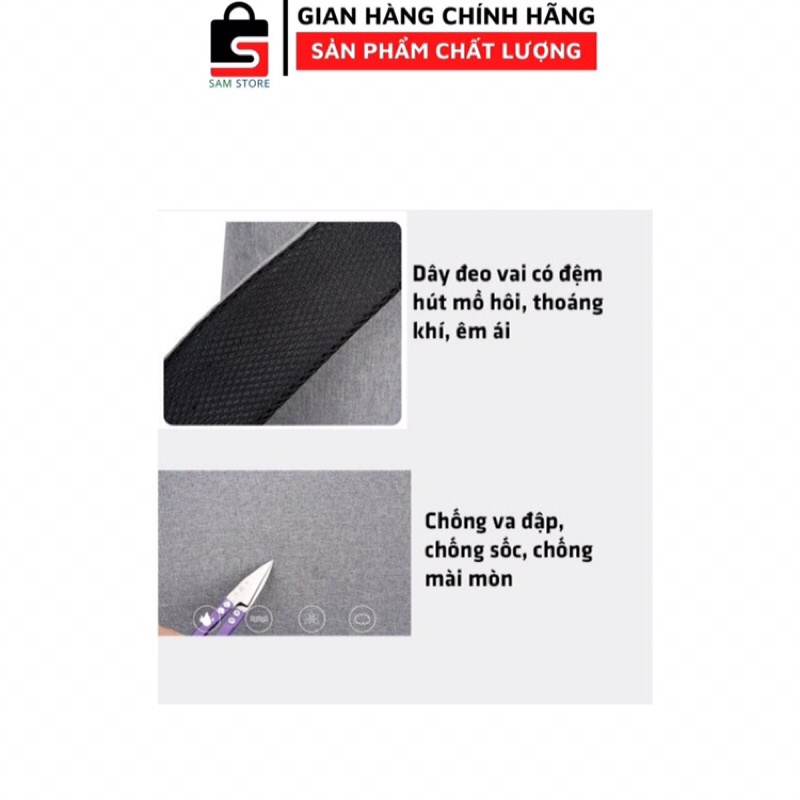 Balo laptop phản quang, thời trang có cổng sạc USB kích thước 15,6 inch chống sốc giá rẻ cho  sinh viên | BigBuy360 - bigbuy360.vn