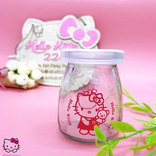 🌸🌸 Combo 12 cốc thủy tinh đựng sữa chua hình Hello Kitty ☘☘