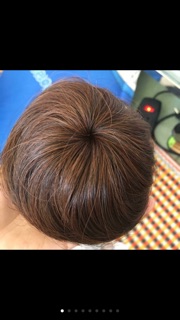 Tóc búi tròn sang chảnh