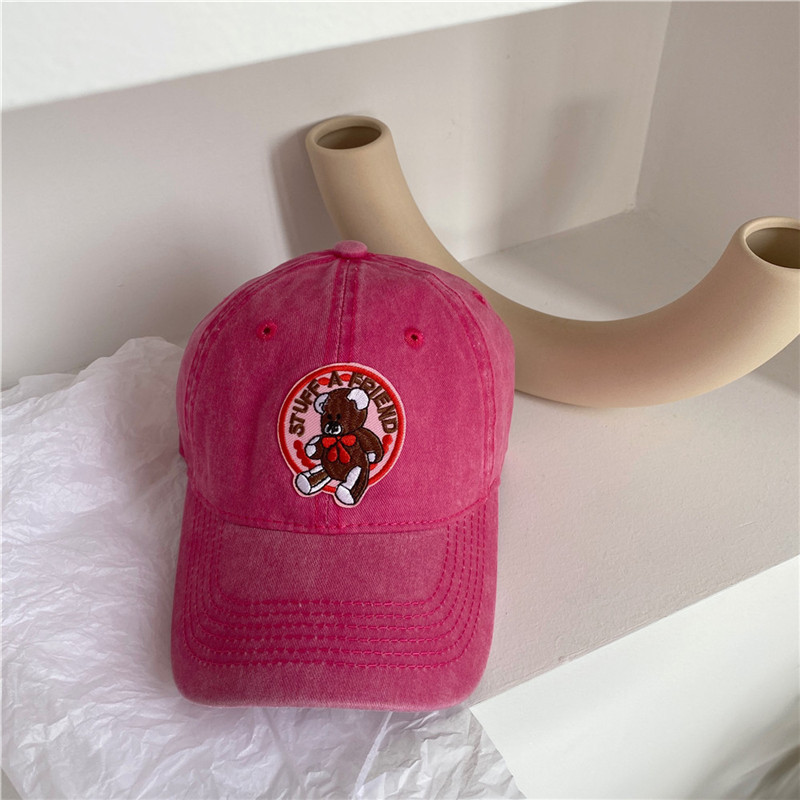 Nón lưỡi trai hình gấu theo phong cách cổ điển