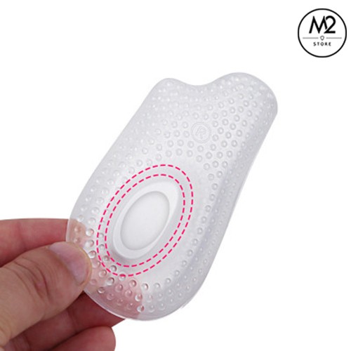 Miếng lót giày cao gót silicon massage êm chân, chống đau và chai gót chân XIMO LGCG03-C8