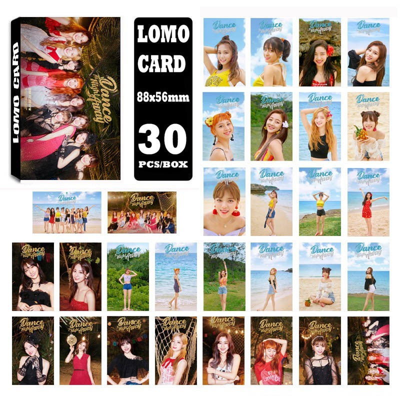 30 Lomocard Idol BTS EXO BLACKPINK TWICE...