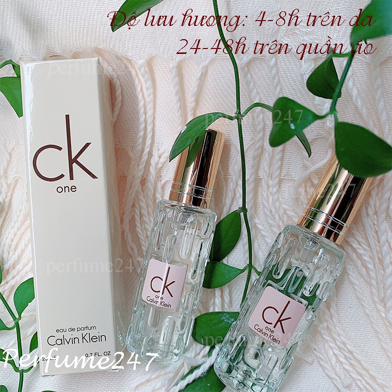 NƯỚC HOA NAM MINI CK 20ML CAO CẤP THƠM LÂU