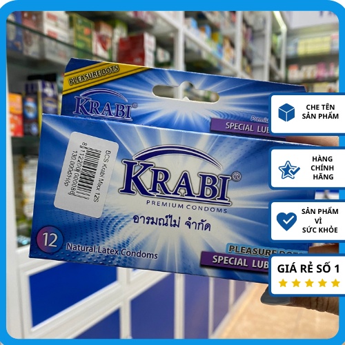 Bao cao su gai , bao cao su siêu mỏng, kéo dài , Krabi 5 hàng Thái Lan dùng cực phê