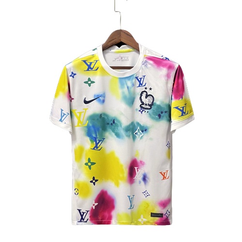 Bộ Quần Áo Bóng Đá Pháp x LV 2022/2023 Size S-XXL
