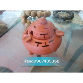 Lư gốm đốt trầm hương gốm Bát Tràng