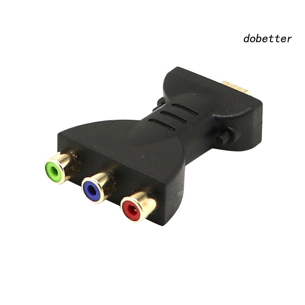 Bộ Chuyển Đổi Từ Hdmi Sang 3 Rc Av Rca Video Audio Tv Dvd Mạ Vàng