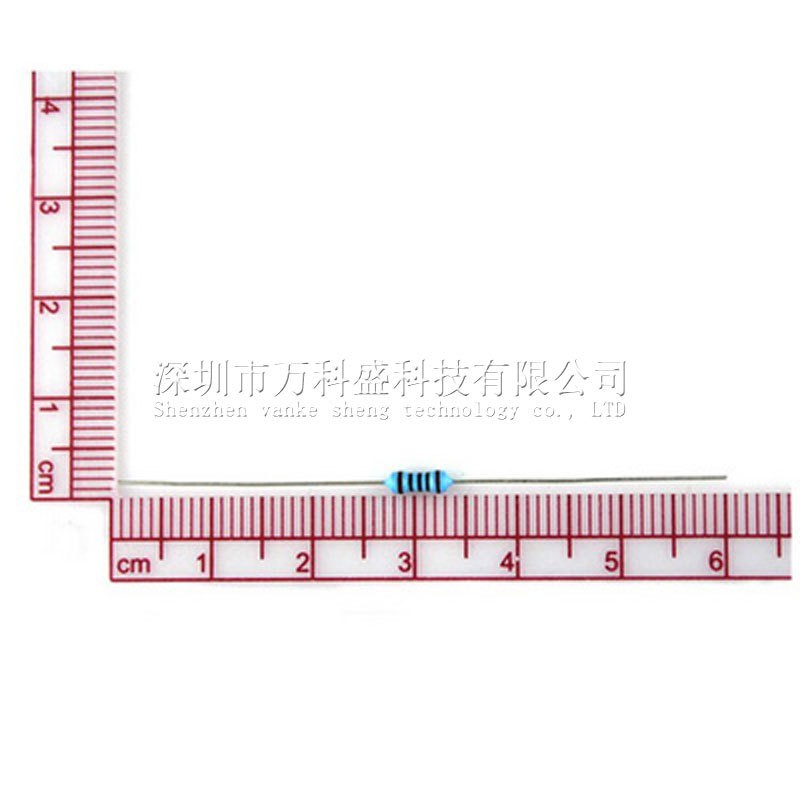 Điện trở vòng năm màu 1 / 4W Gói kháng phim kim loại chính xác 1% 41 loại giá trị điện trở chung 20 mỗi loại