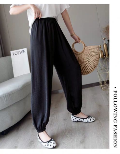 Quần Cullote Nữ Ống Rộng Bo Chun Quảng Châu Cao Cấp ( Kèm ảnh thật ) | BigBuy360 - bigbuy360.vn