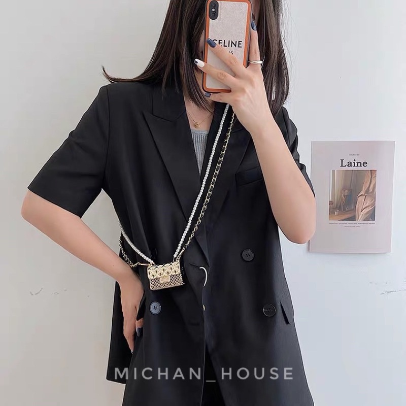 Túi xách mini hai dây đeo chéo cá tính