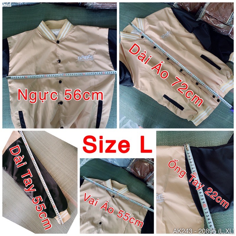 🔥𝐆𝐈𝐀́ 𝐒𝐈̉🔥 243 Áo Khoác Bomber Jackets Dù 2 Lớp Cao Cấp | BigBuy360 - bigbuy360.vn
