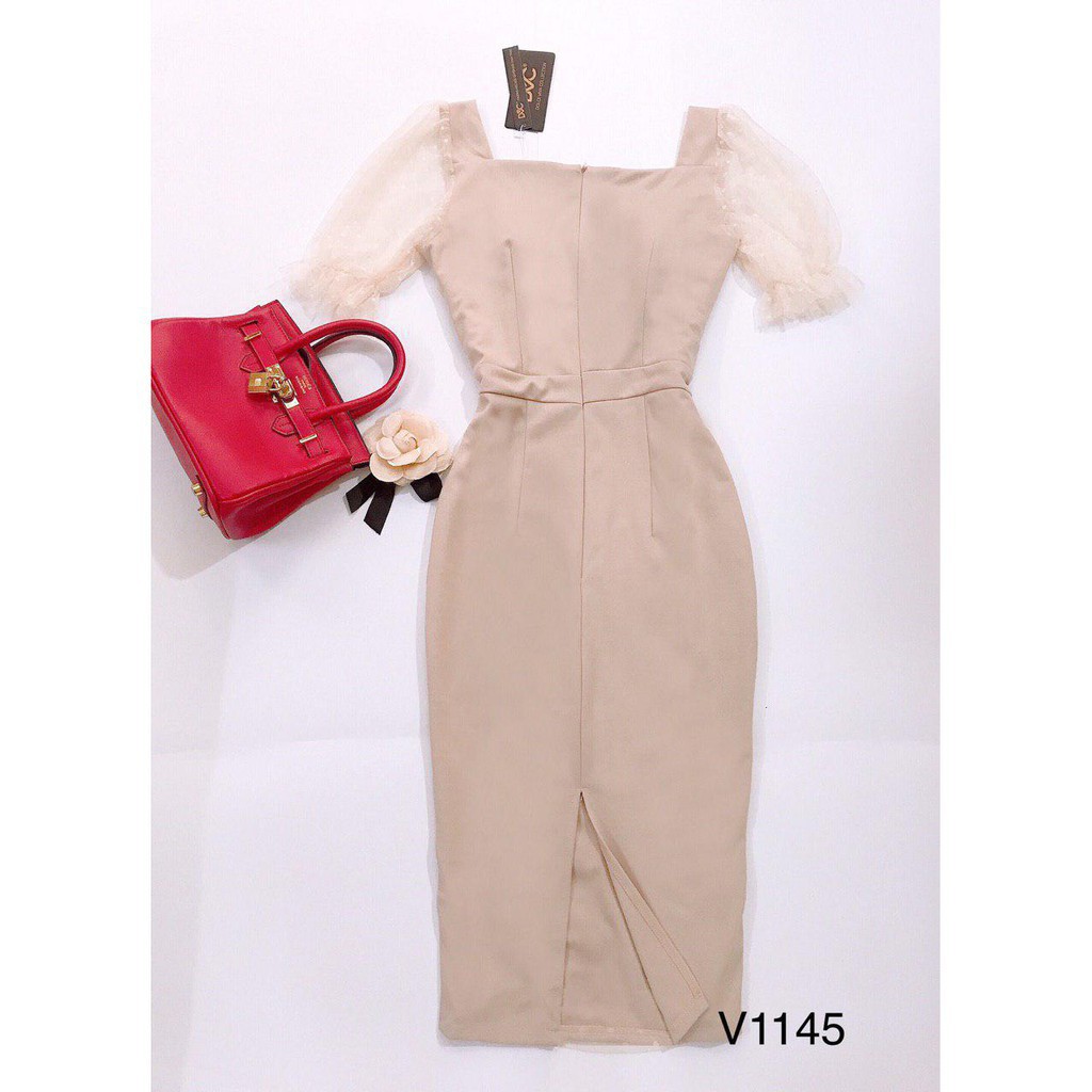 [ xả kho ] MiD Đầm dự tiệc umi đáp ren V1145 Mie Design kèm ảnh thật