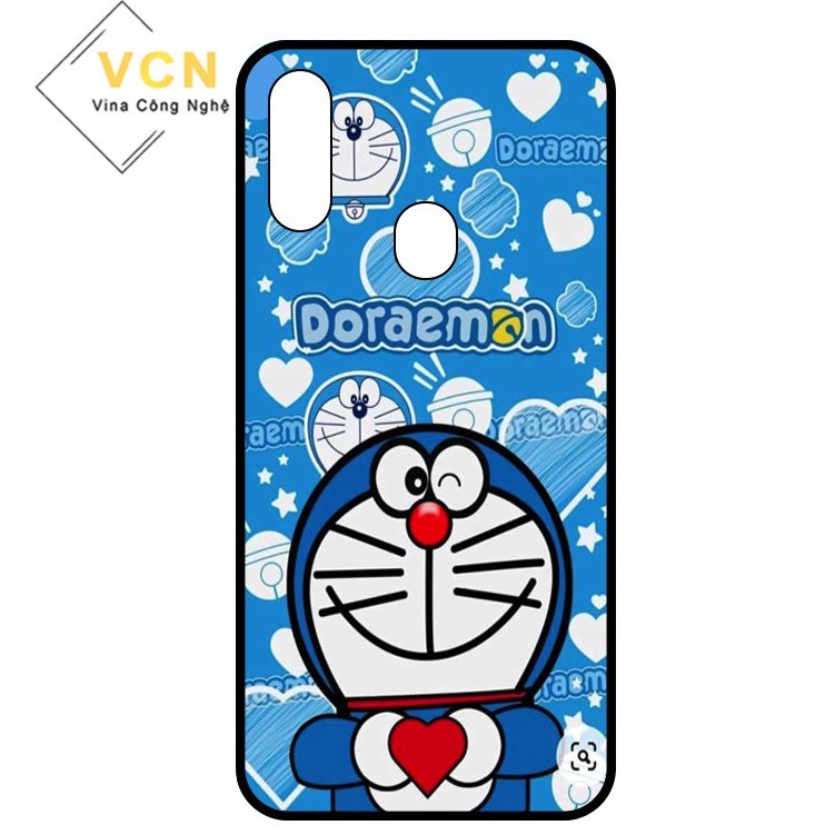 Ốp lưng Samsung M20/M30S/J4+/J730/J8/J7 Prime/...nhám viền dẻo in UV hình Mèo máy