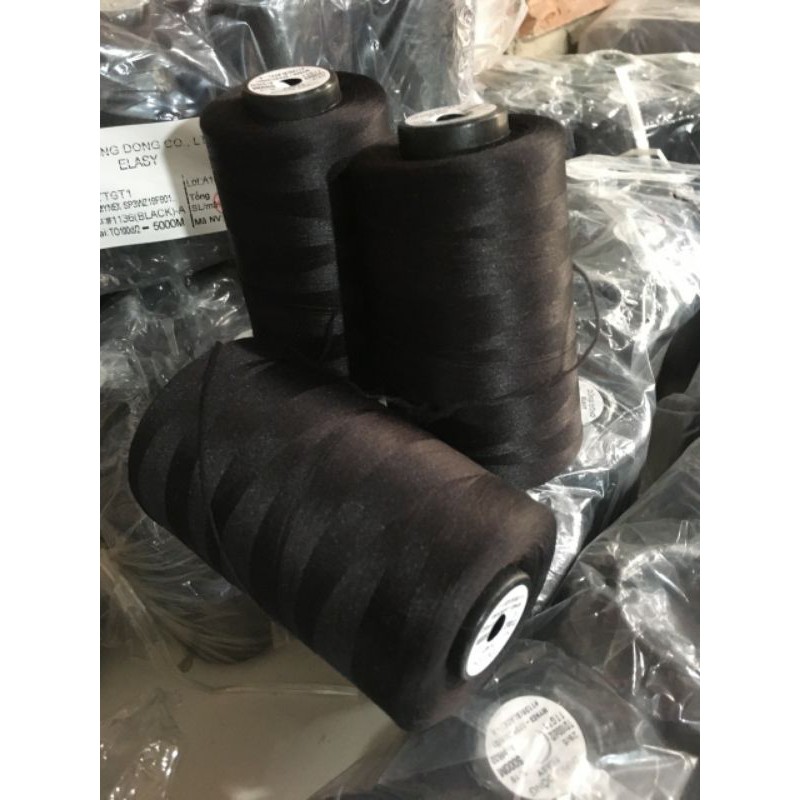 Chỉ tơ chun vắt sổ bán cân