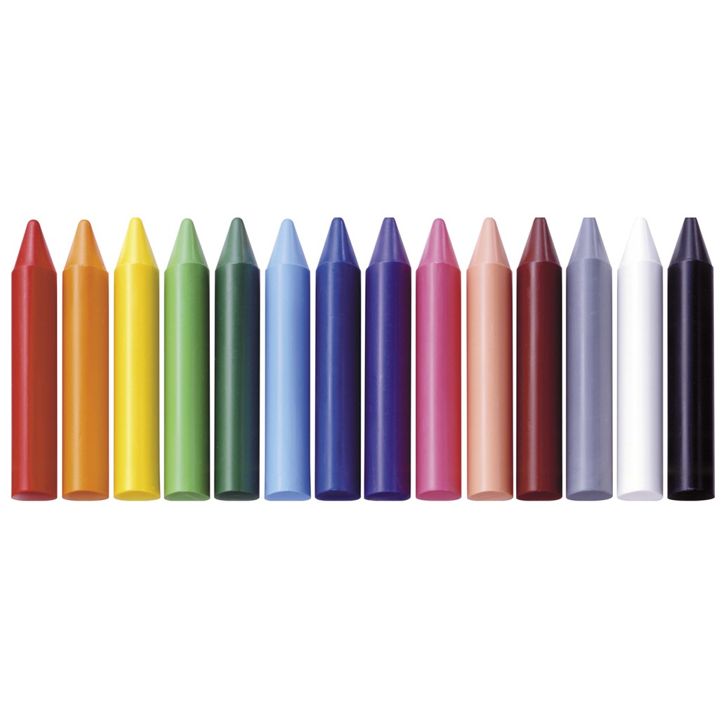 Hộp bút sáp 14 mầu Kumon Nhật Bản dành cho bé từ 2 tuổi trở lên