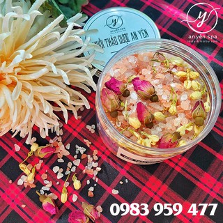 Muối thảo dược An Yên | Muối hồng Himalaya thảo dược ngâm chân 500gr