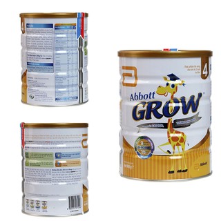 Sữa Abbott Grow 1, 2, 3, 4 900gr