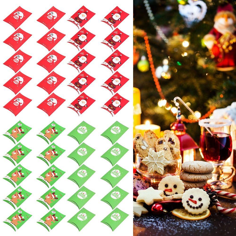 CONOPERY Bộ 10 Hộp Quà Giáng Sinh Dễ Thương