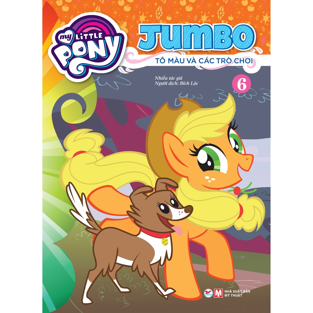 Sách Tô Màu - My Little Pony - Jumbo Tô Màu Và Các Trò Chơi 6