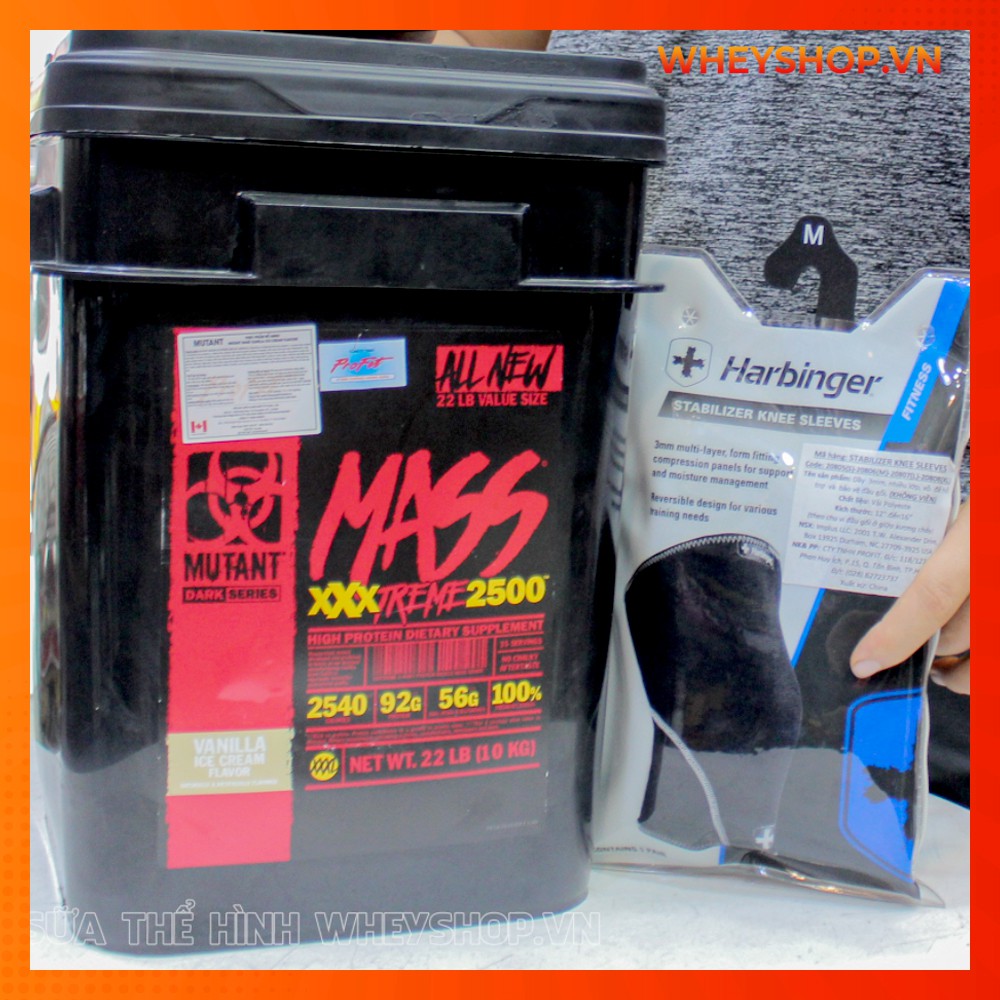 Sữa dinh dưỡng tăng cân nhanh Mutant XXXtreme 22Lbs