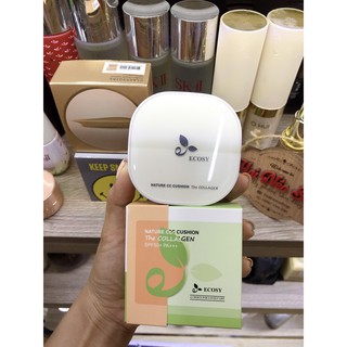 Phấn nước ecosy - nature cc cushion the collagen spf50+ pa+++