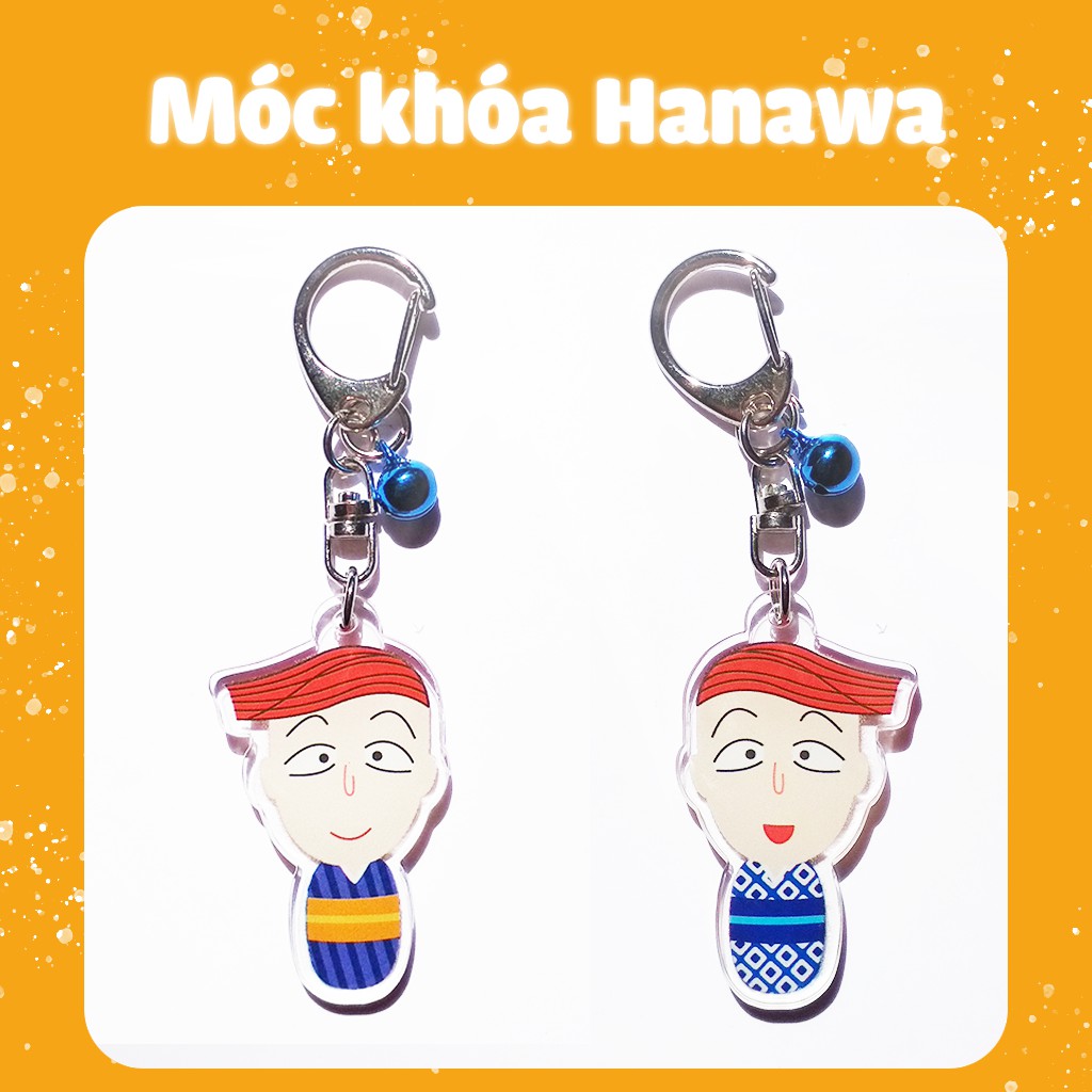 Móc khóa Acrylic - mẫu Hanawa