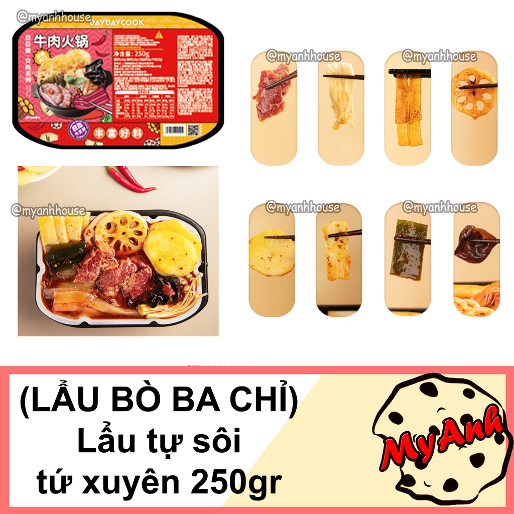 LẨU TỰ SÔI BÒ BA CHỈ TỨ XUYÊN 250GR DATE 25/4/2022 | BigBuy360 - bigbuy360.vn
