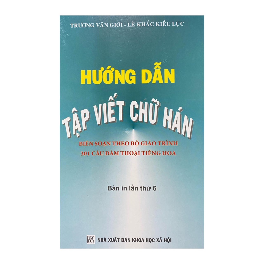 Sách - Hướng dẫn tập viết chữ Hán